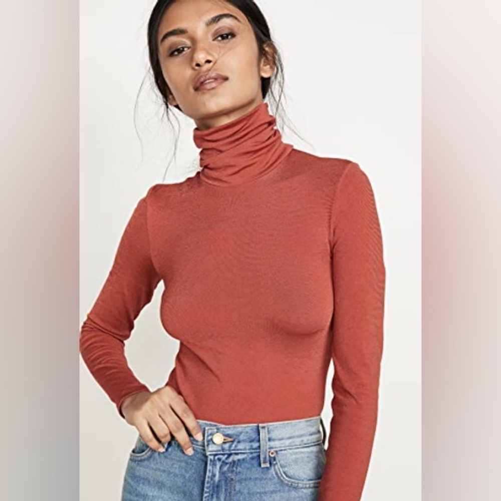 Wolford Rust Red Colorado String Bodysuit